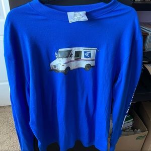 Forever 21 collab shirt with USPS